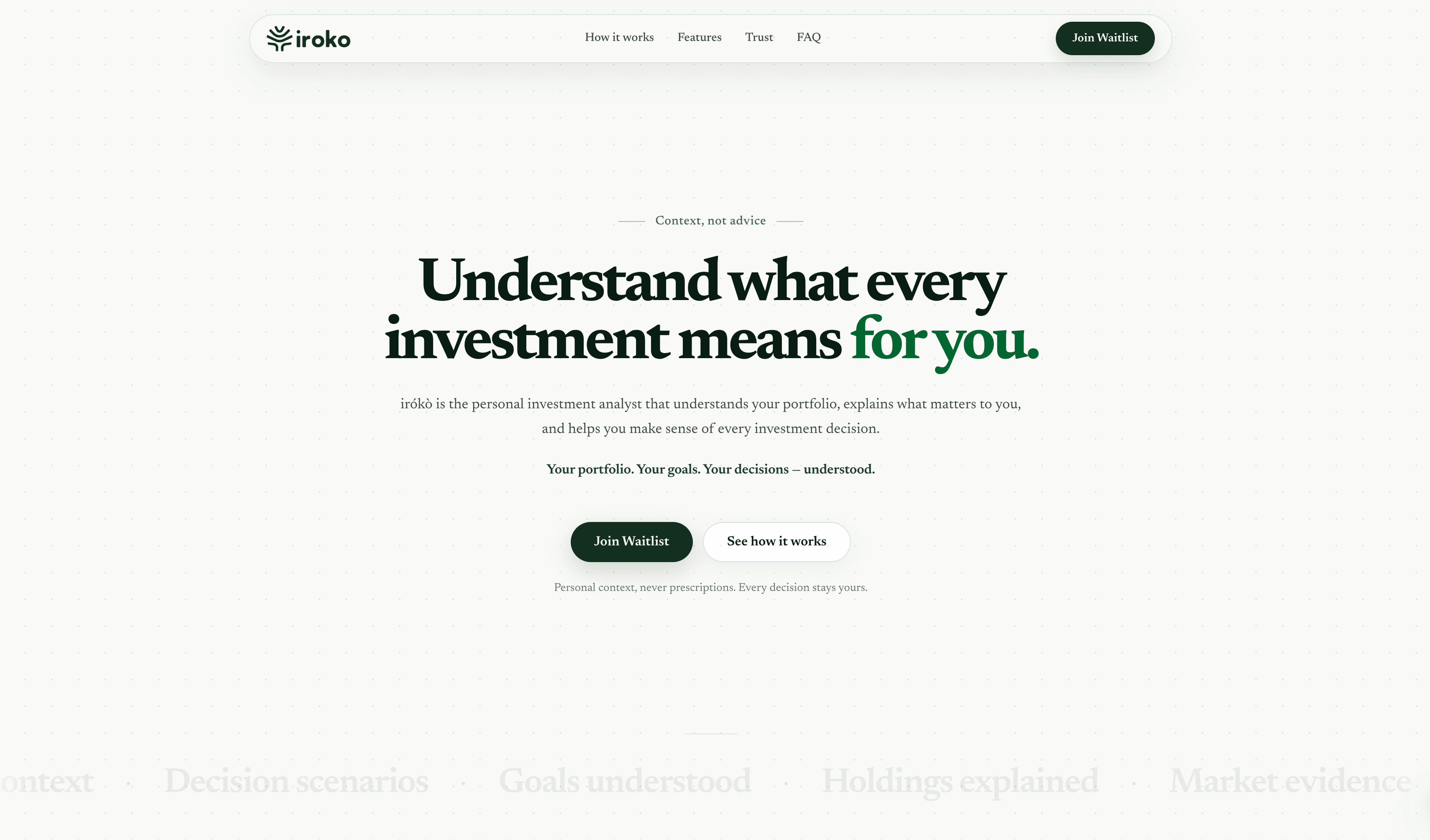 irókò interface